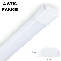 4 x High-Lumen LED Armatur...