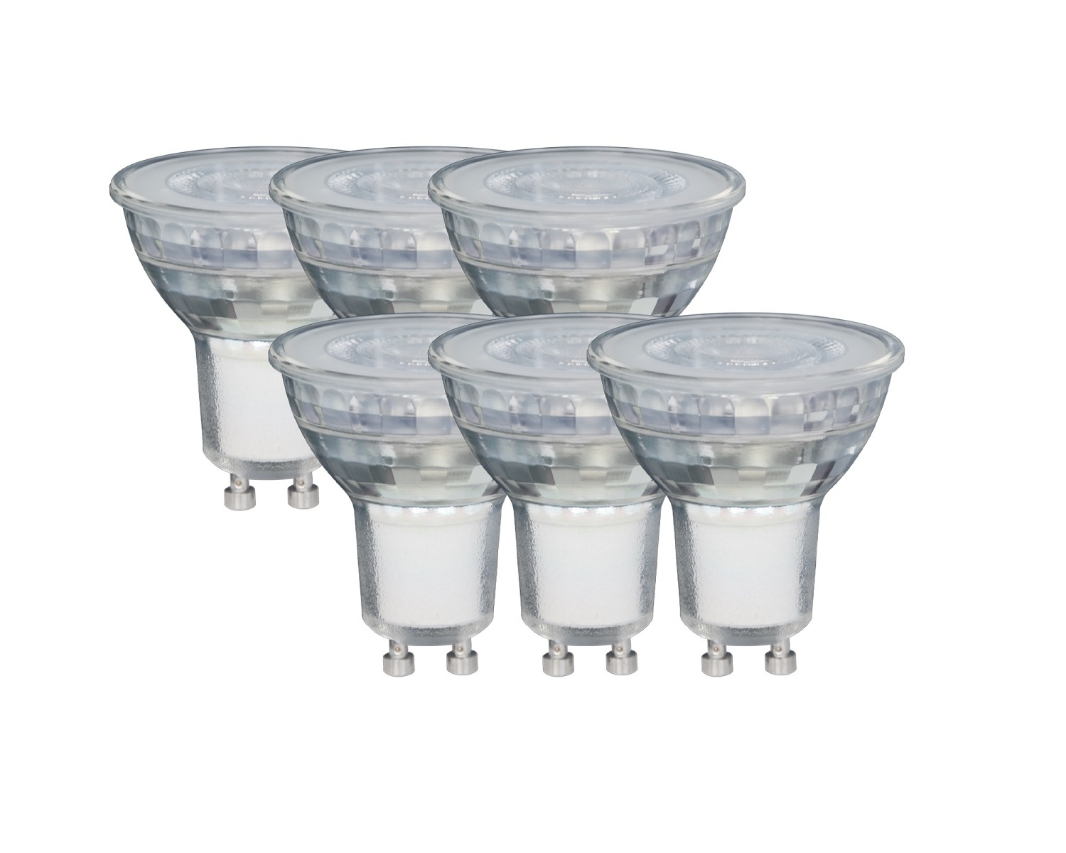 6 x Pure Dæmpbar GU10 LED Pære 4W, 345Lm i 3000K, Ra90