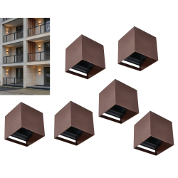 6 x NEW CUBE LED Udendørs...