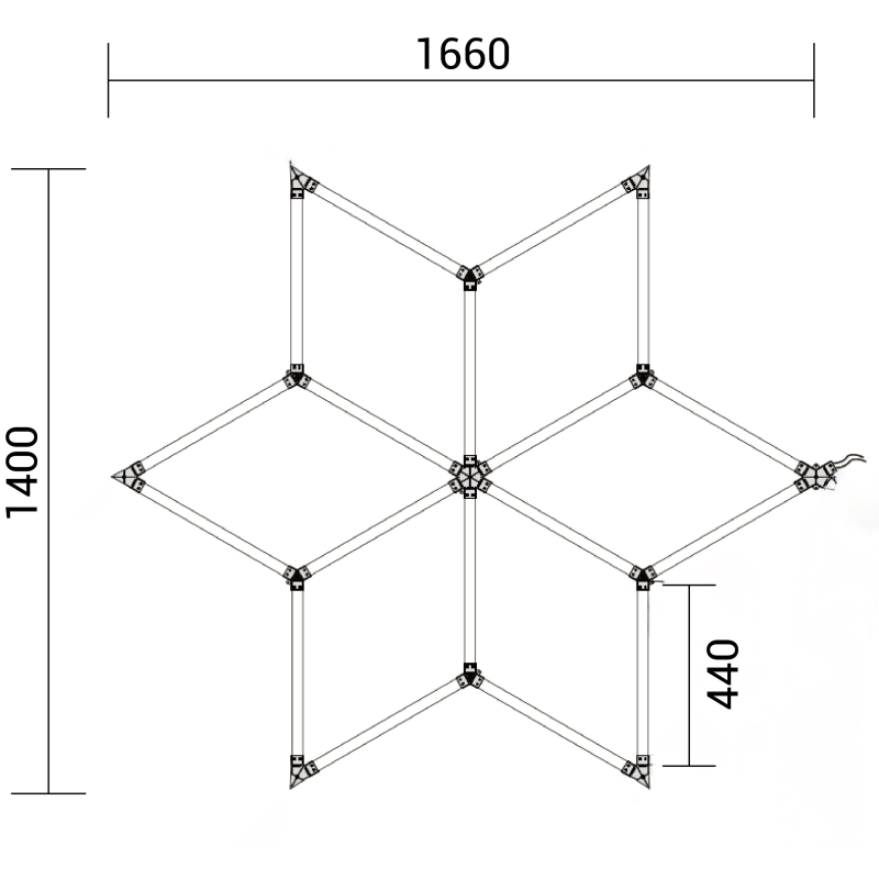 Hexagon Spider LED...