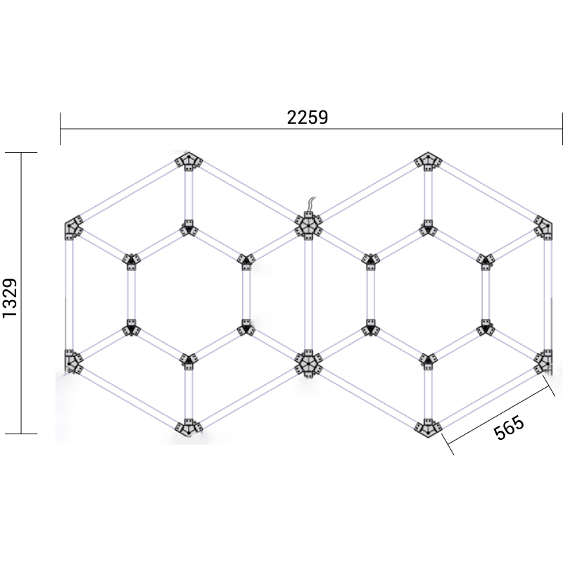 Hexagon Spider LED...
