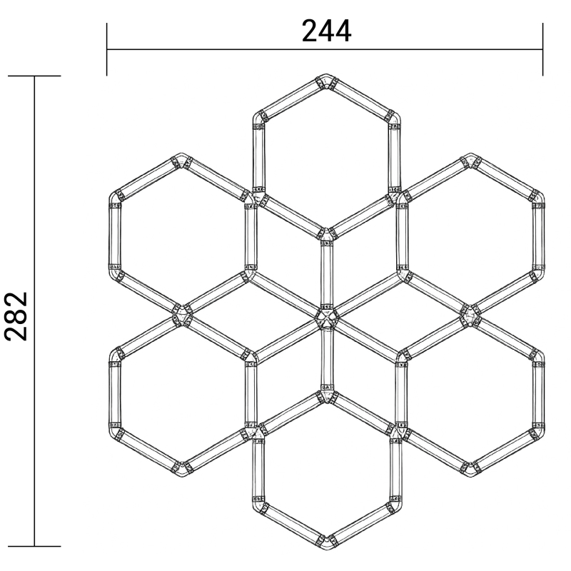 Hexagon Spider LED...