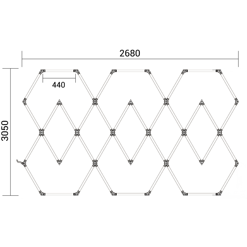 Hexagon Spider LED...