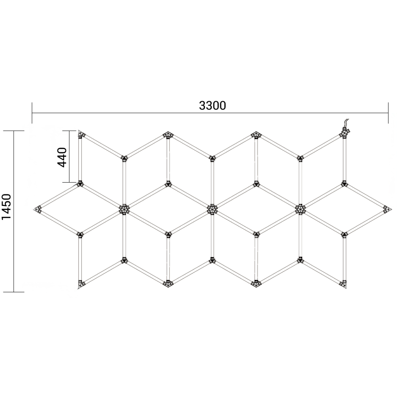 Hexagon Spider LED...