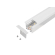 Hvid Indbygnings profil Til LED Strip (Komplet) - 1,9 Meter