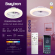 SMART LED Loftlampe & Ventilator Ø450 Med CCT Lys - Hvid