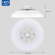 LED Loftlampe & Ventilator Ø600 (Lys i RGB+CCT) - Hvid