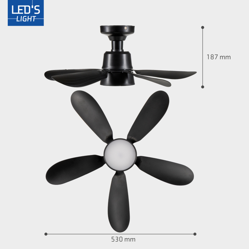 LED Loftlampe & Ventilator...