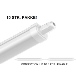 10 x Gennemfortrådet LED...