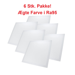 6 x NICA LED Panel 62x62 i...
