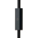Twist LED Gulvlampe 4,5W i 3000K Med Touch Dæmp - Sort