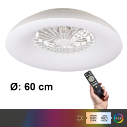 LED Loftlampe & Ventilator...