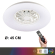 LED Loftlampe & Ventilator i Hvid Ø450 (Lys i RGB+CCT)