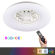 45cm LED Loftlampe & Ventilator (Lys i RGB+CCT) - Hvid