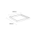 20 x Smart Fit Påbygningsramme (43 mm Høj) Til 60x60 LED Panel - Hvid