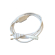 Tilslutningskabel 2 Meter i Hvid (Til CUT50 Flex COB LED Strip 230V)