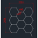 Hexagon CCT LED Lysskinne Loftgitter (Komplet Med 8 Felter)