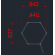 Hexagon CCT LED Lysskinne Loftgitter (Komplet Med 1 Felt)
