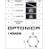 Hexagon CCT LED Lysskinne Loftgitter (Komplet Med 1 Felt)