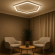 Hexagon CCT LED Lysskinne Loftgitter (Komplet Med 1 Felt)
