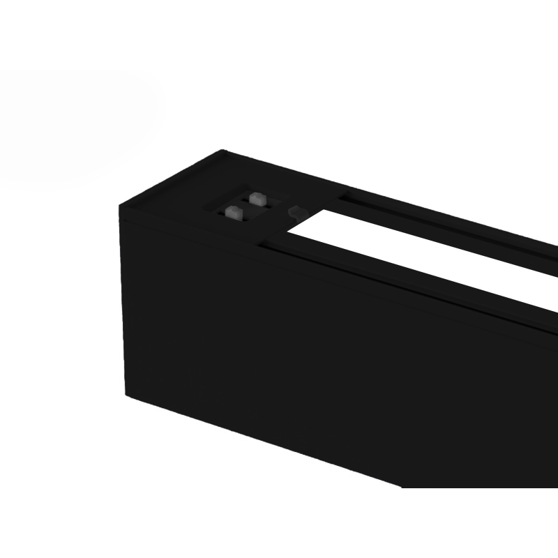 SQUARE LED Kontorarmatur 40W 3000K/4000K, Ra90, Dali - Sort