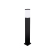 CUBE SQUARE Udendørs Bedlampe Til E27 LED, IP44 - Sort