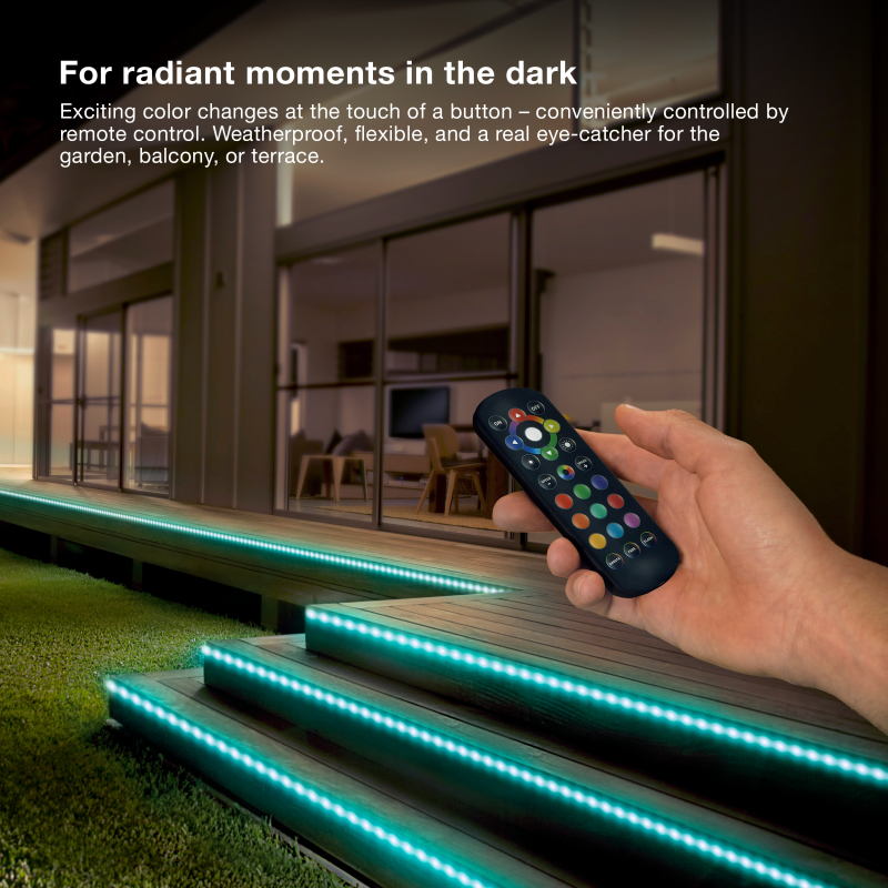 OSRAM RGB LED Strip (Komplet) IP65 - 10 Meter Rulle