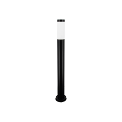CUBE Rund Udendørs Bedlampe Til E27 LED, IP44 - Sort