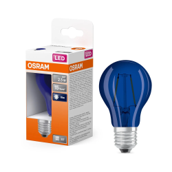 Osram Décor E27 LED Pærer i Blå, 2,5W