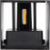 Amarillo CUBE LED Udendørs Væglampe 5,5W Up/Down 2700K Sort