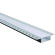 2M Alu profil Til indspartling/indfræsning 61x14 mm.
