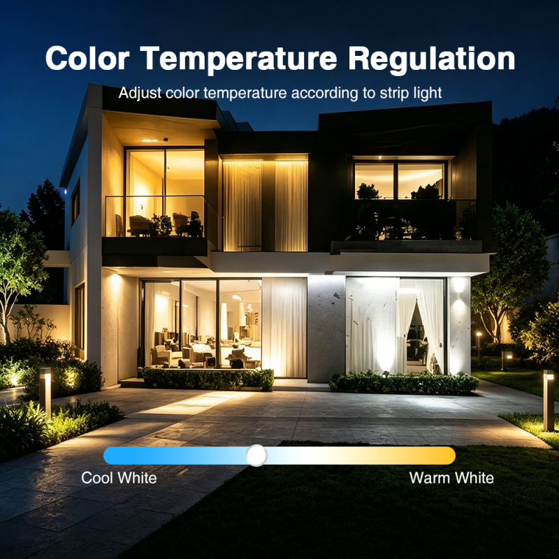 Gledopto PRO 5-i-1 ZigBee IP67 LED Controller Til 12V-24V