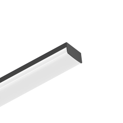 BRY Hi-Lumen LED Armatur i Sort 36W m/CCT Lys IP40 230V 120cm