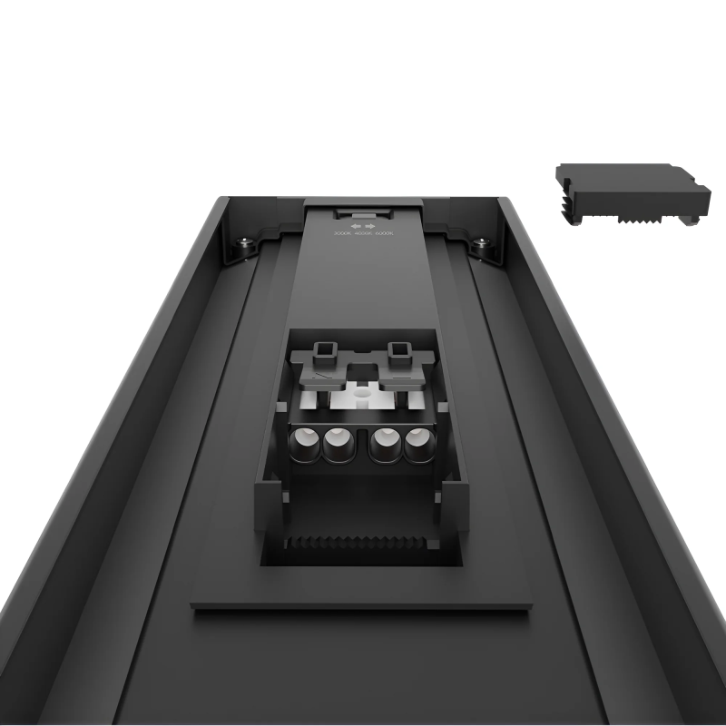 BRY Hi-Lumen LED Armatur i Sort 36W m/CCT Lys IP40 230V 120cm