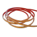 AMBER COB LED Strip 230V i 1800K, 10W/m, IP65, Dæmpbar