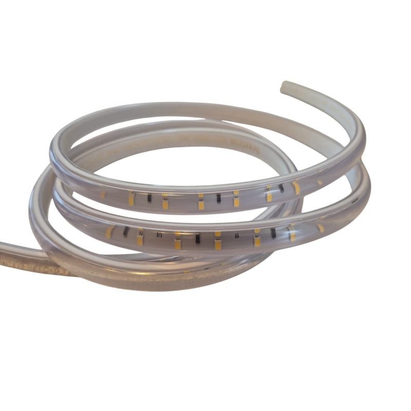 100m ECOLINE 230V LED Strip i 3000K, 10W/m, IP65