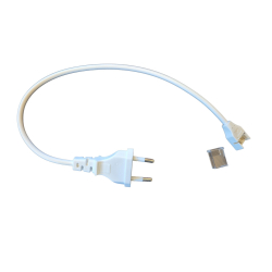 Tilslutningskabel IP67 i Hvid Til CUT12 COB LED Strip 230V